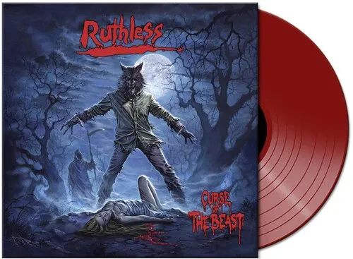 Виниловая пластинка Ruthless - Curse of the Beast - Red [New Vinyl LP] Colored Vinyl, Red