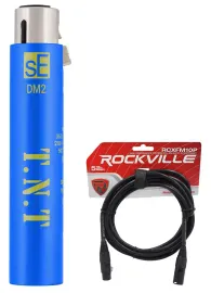 Se Electronics DM2 TNT Microphone Preamp For Dynamic+Passive Ribbon Mics+Cable