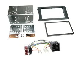 Radioeinbauset Doppel DIN Autoradio für Porsche Cayenne 2002-2007