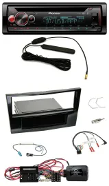 Pioneer USB DAB Lenkrad Bluetooth CD Autoradio für Opel Corsa D Klavierlack 09-1