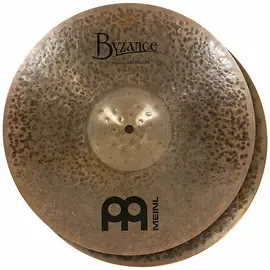 Тарелка барабанная MEINL 15" Byzance Dark Big Apple Hi-Hat (пара)