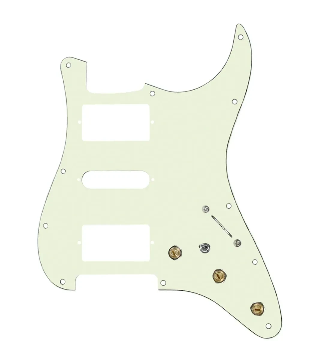 920D Custom HSH Pre-Wired Pickguard for Strat With A Mint Green Pickguard and...