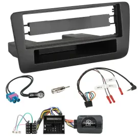 Radioset mit Lenkradadapter DIN Autoradio für Audi A1 (ab 2010)