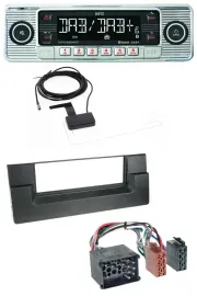 Dietz Bluetooth USB MP3 DAB Autoradio für BMW 5er (E39) X5 (E53) Rundpin