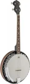 Stagg Model BJM30 4DL - 4-String Closed Back Deluxe Bluegrass Banjo - NEW