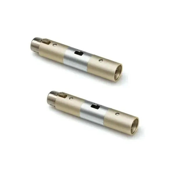 Hosa Technology 2x ATT-448 XLR Female to XLR Male Input Attenuator #ATT-448 2