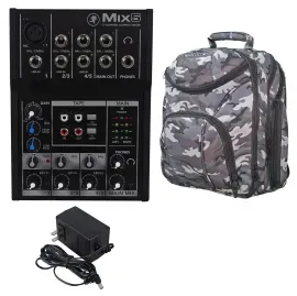 Аналоговый микшер Mackie Mix5 5-Channel (набор) с сумкой CAMOPACK