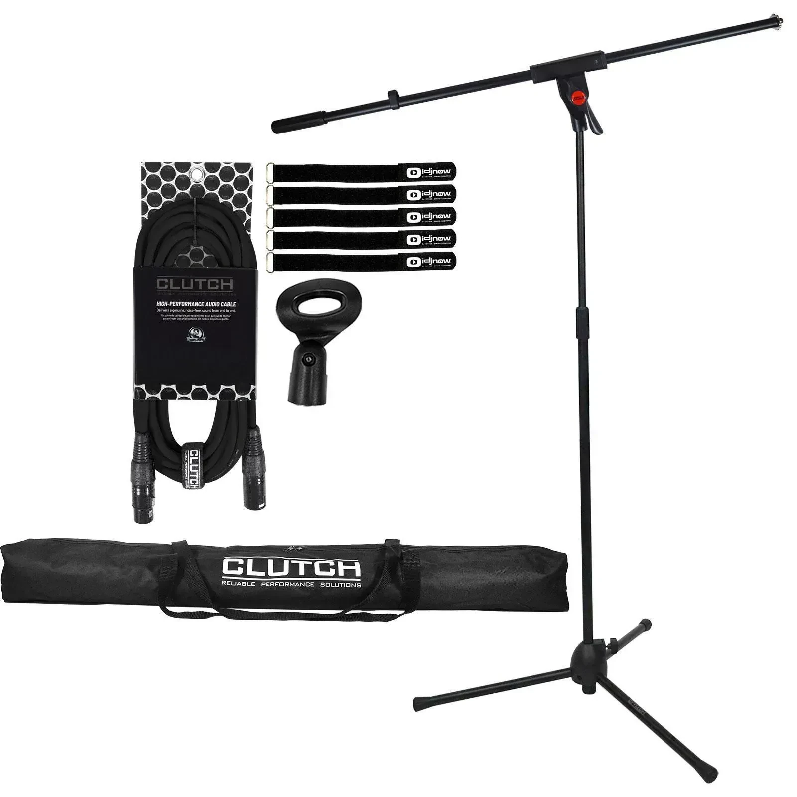 Стойка для микрофона CLUTCH CL-MB100PK Black с аксессуарами
