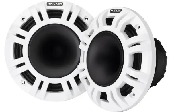 Kicker 48KMXL654 300W RMS 6.5” 2-way Coaxial Marine Speakers