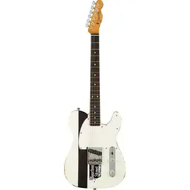 Электрогитара Fender Custom Shop Limited Edition Joe Strummer Esquire Relic Rosewood FB Guitar Olympic White