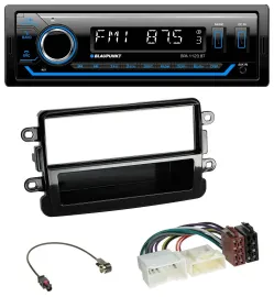 Blaupunkt MP3 Bluetooth USB AUX Autoradio für Dacia Lodgy Dokker Sandero Duster