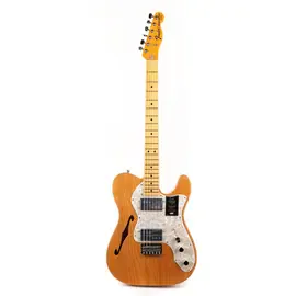 Электрогитара полуакустическая Fender American Vintage II 1972 Telecaster Thinline Aged Natural