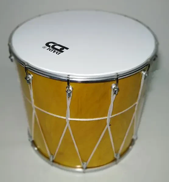 BK-14Lv Барабан кавказский 14" с веревкой, 34х35.6см, желтый, Мастерская Бехтеревых