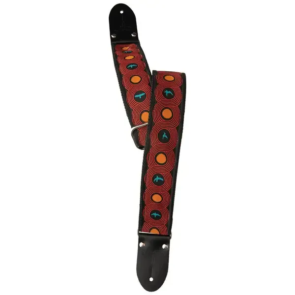 Ремень для гитары PRS 2" Deluxe Retro Custom Jacquard Guitar Strap Blue Birds