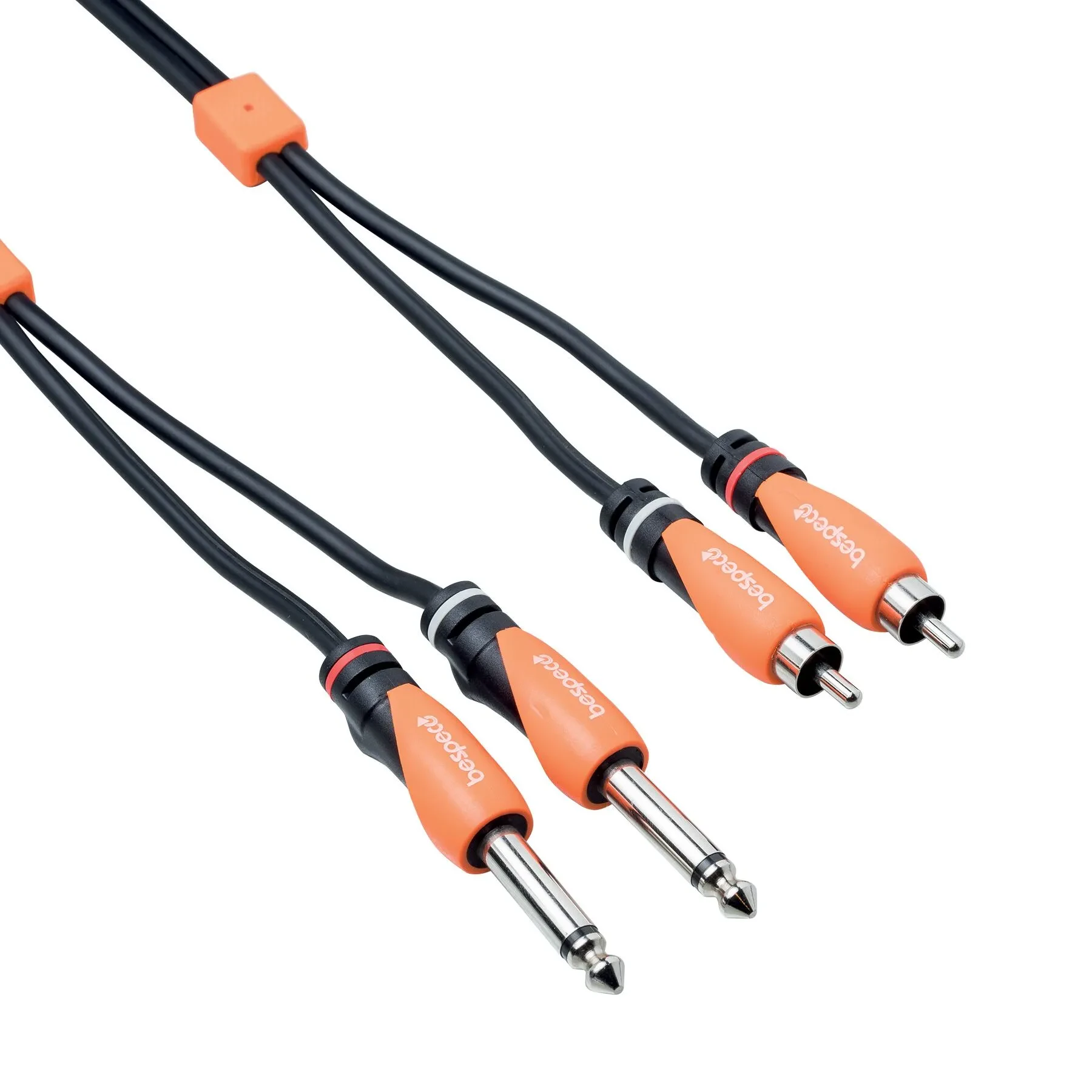 Коммутационный кабель Bespeco SLY2JR180 2x Jack — 2x RCA, 1.8 м