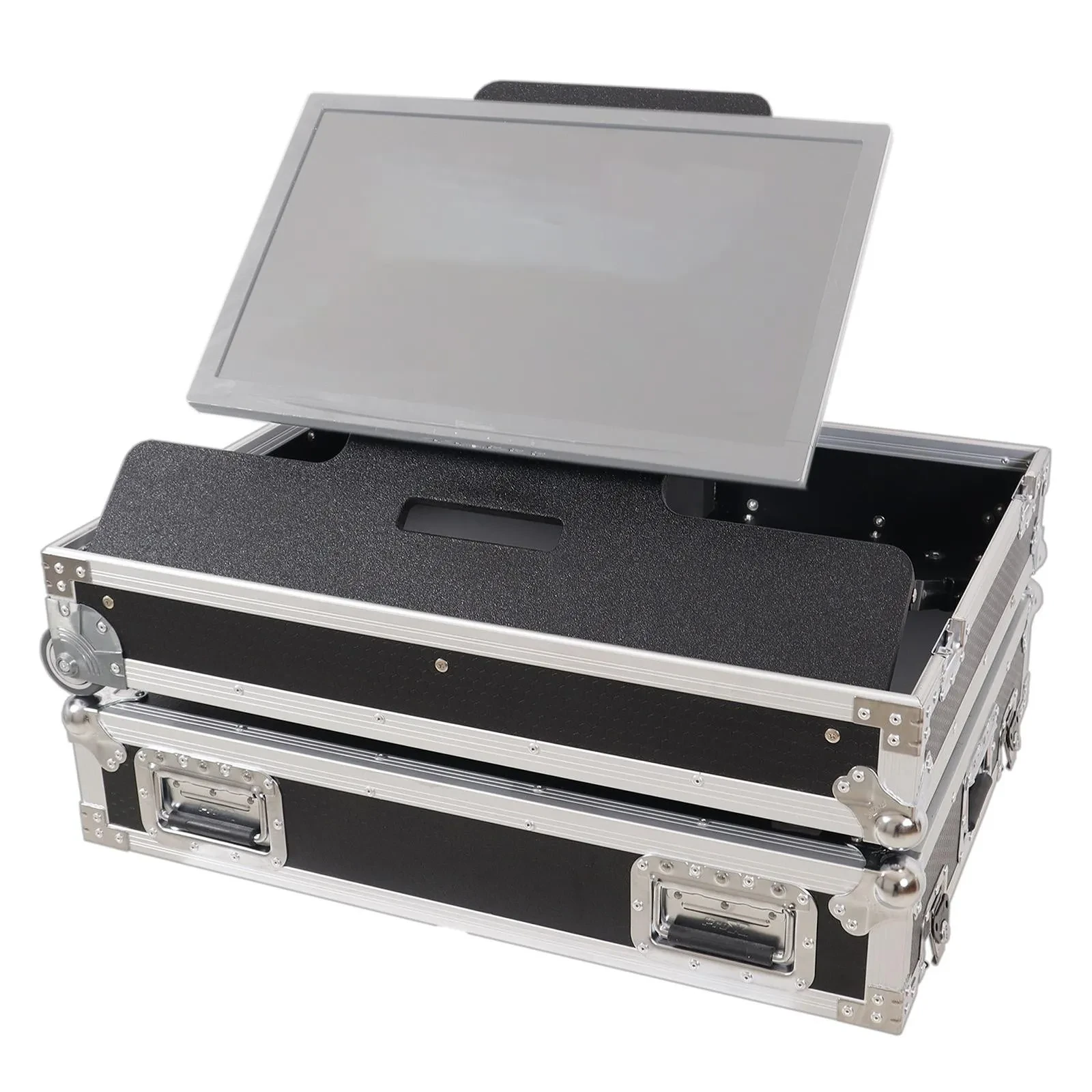 ProX XS-TV32FMW 32" LED Floor Monitor Road Case with Adjustable Angle idjnow