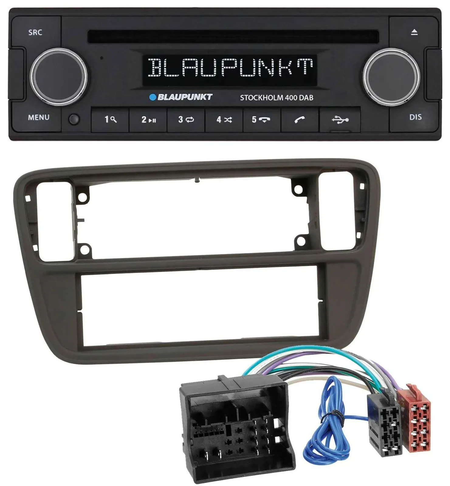 Blaupunkt MP3 Bluetooth DAB CD USB Autoradio für Seat Mii (ab 2011)