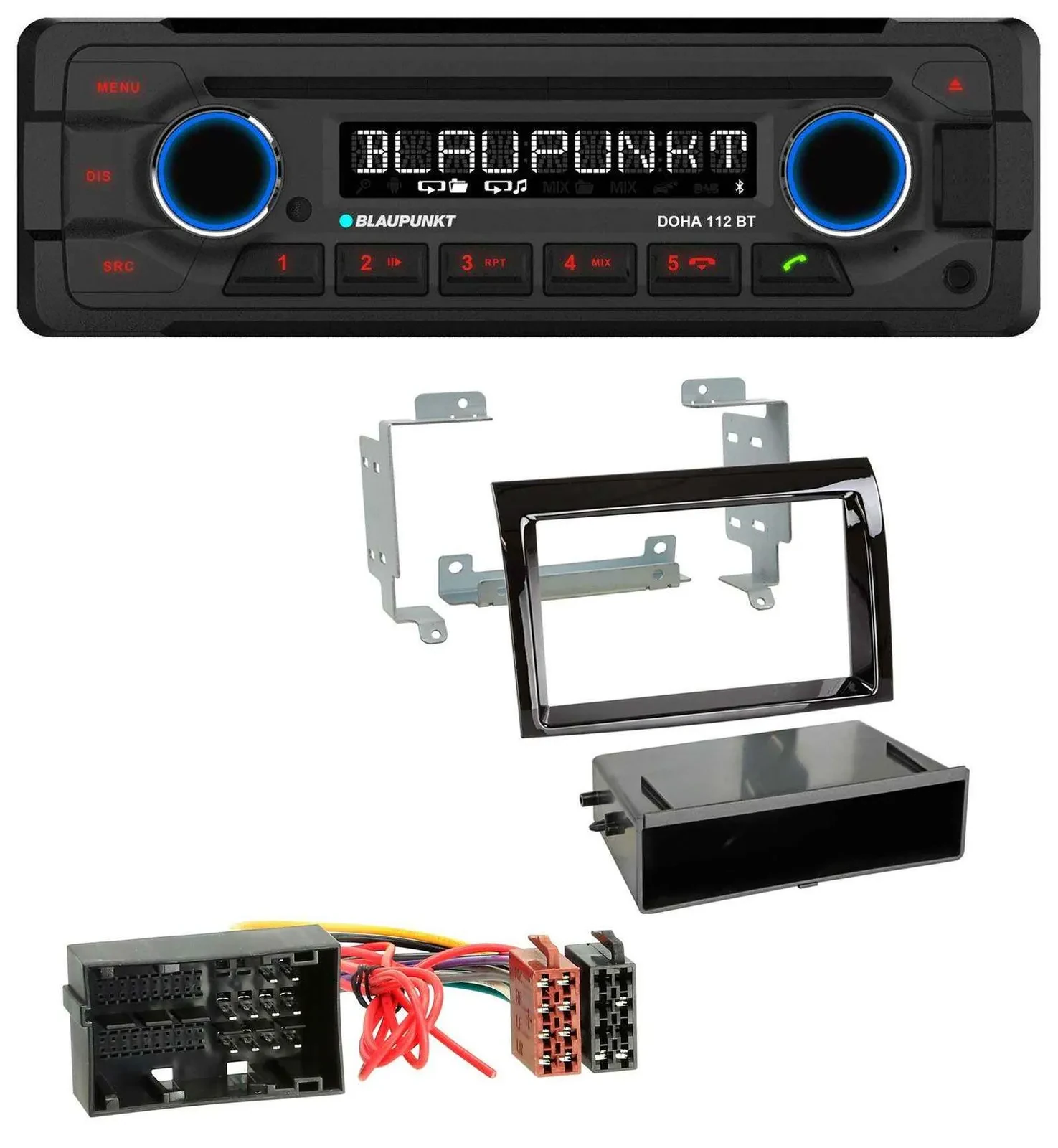 Blaupunkt AUX MP3 CD Bluetooth USB Autoradio für Citroen Jumper Fiat Ducato 14-2