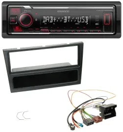 Kenwood MP3 Bluetooth USB DAB Autoradio für Opel Agila Combo Corsa C Omega B Viv