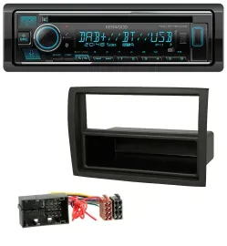 Автомагнитола Kenwood MP3, Bluetooth, DAB, USB, CD для Fiat Ducato, Citroën Jumper, Peugeot