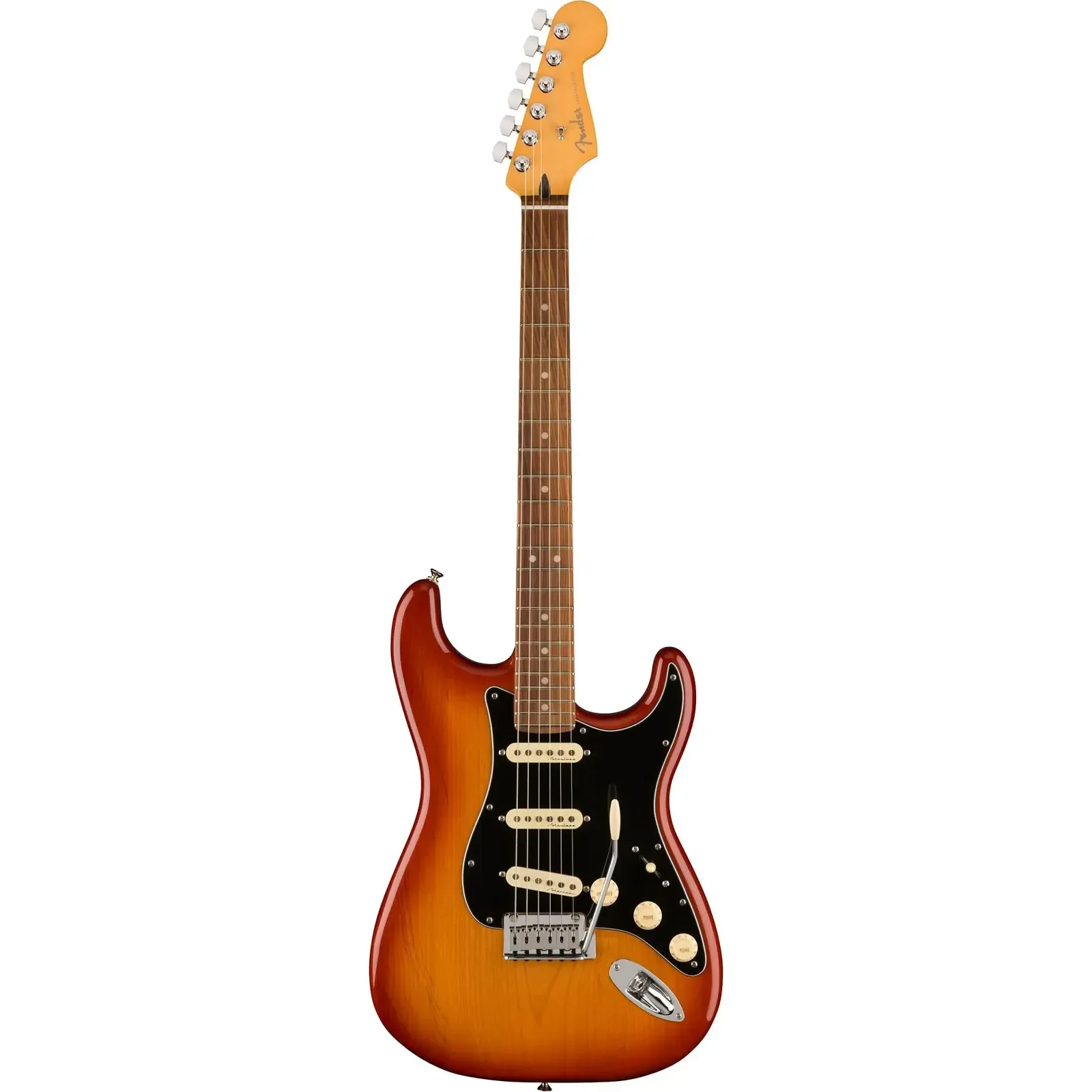 Электрогитара Fender Player Plus Stratocaster Pau Ferro FB Sienna Sunburst