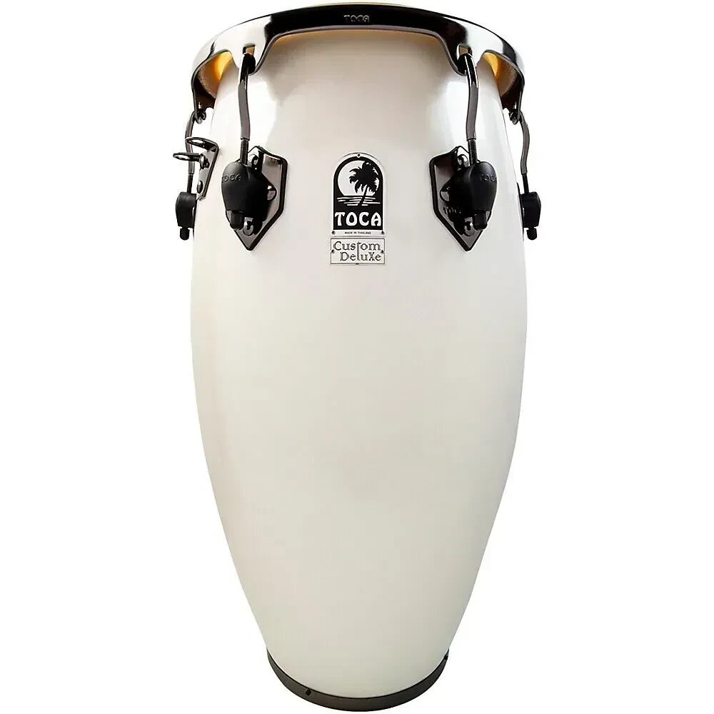 Конга Toca 12.5" Custom Deluxe Fiberglass Margarita Blanca