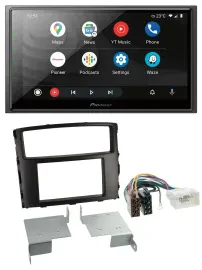 Pioneer USB 2DIN DAB MP3 Bluetooth Autoradio für Mitsubishi Pajero Shogun ab 14