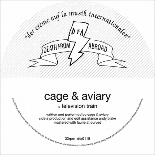 Виниловая пластинка Cage & Aviary – Television Train (Релиз 2009)