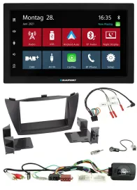 Blaupunkt Lenkrad Bluetooth DAB 2DIN USB Autoradio für Hyundai Tucson 2010-2015
