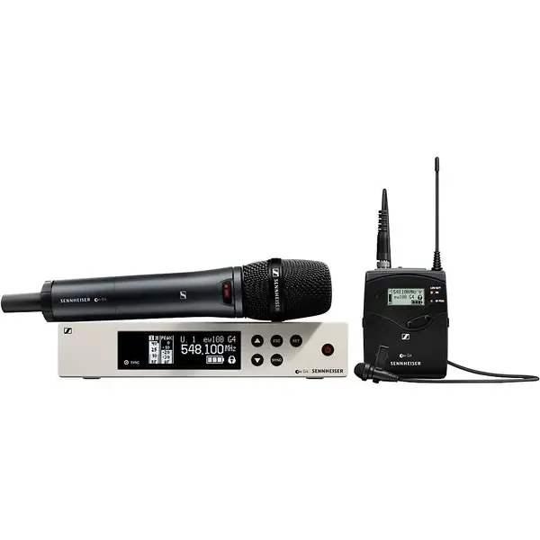 Микрофонная радиосистема Sennheiser EW 100 G4-ME2/835-S Combo Wireless Handheld/Lavalier Mic System Bnd G