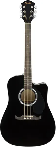 Электроакустическая гитара Fender FA-125CE Dreadnought Black