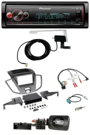 Pioneer Bluetooth DAB USB Lenkrad Autoradio für Ford Transit V363 15-18 ohne Dis