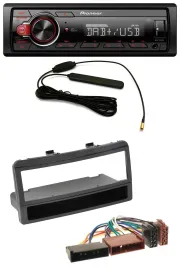 Pioneer MP3 DAB 1DIN AUX USB Autoradio für Ford Mondeo 96-02 Puma Transit Ablage