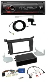 Автомагнитола для Toyota RAV4 (с 2013) Pioneer DAB, USB, Bluetooth, поддержка управления на руле