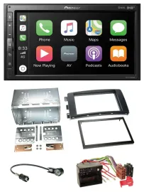Pioneer USB MP3 DAB 2DIN Bluetooth Autoradio für Smart ForTwo 07-10 ForFour 04-0