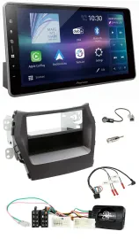 Pioneer Bluetooth USB DAB Lenkrad Autoradio für Hyundai Santa Fe ab 2012 schwarz