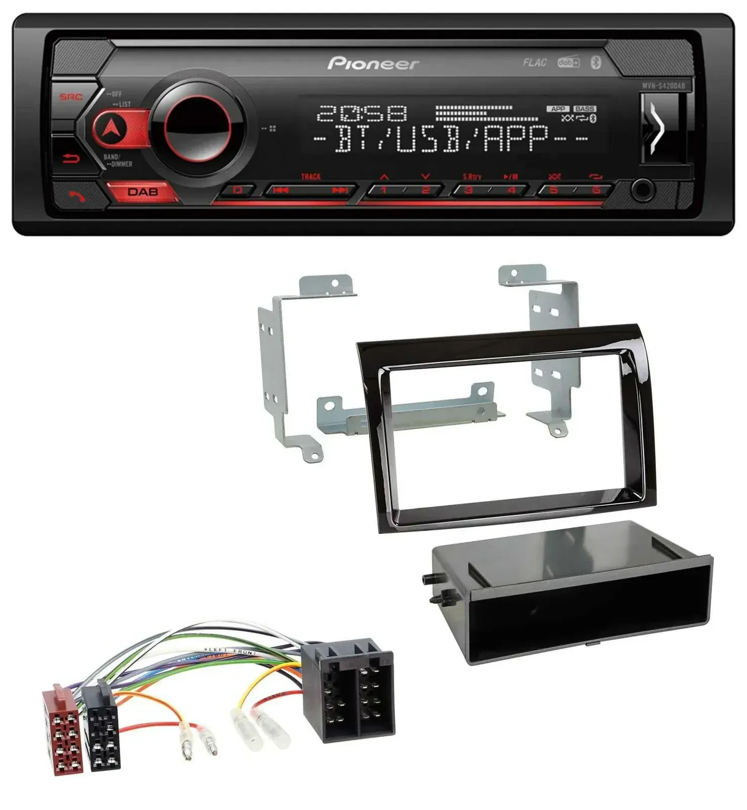 Автомагнитола для Fiat Ducato/Citroen Jumper (2006–2011) Pioneer MP3 USB DAB Bluetooth
