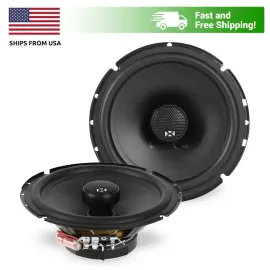 NVX VSP65 100W RMS 6.5" V-Series Coaxial Car Stereo Speakers