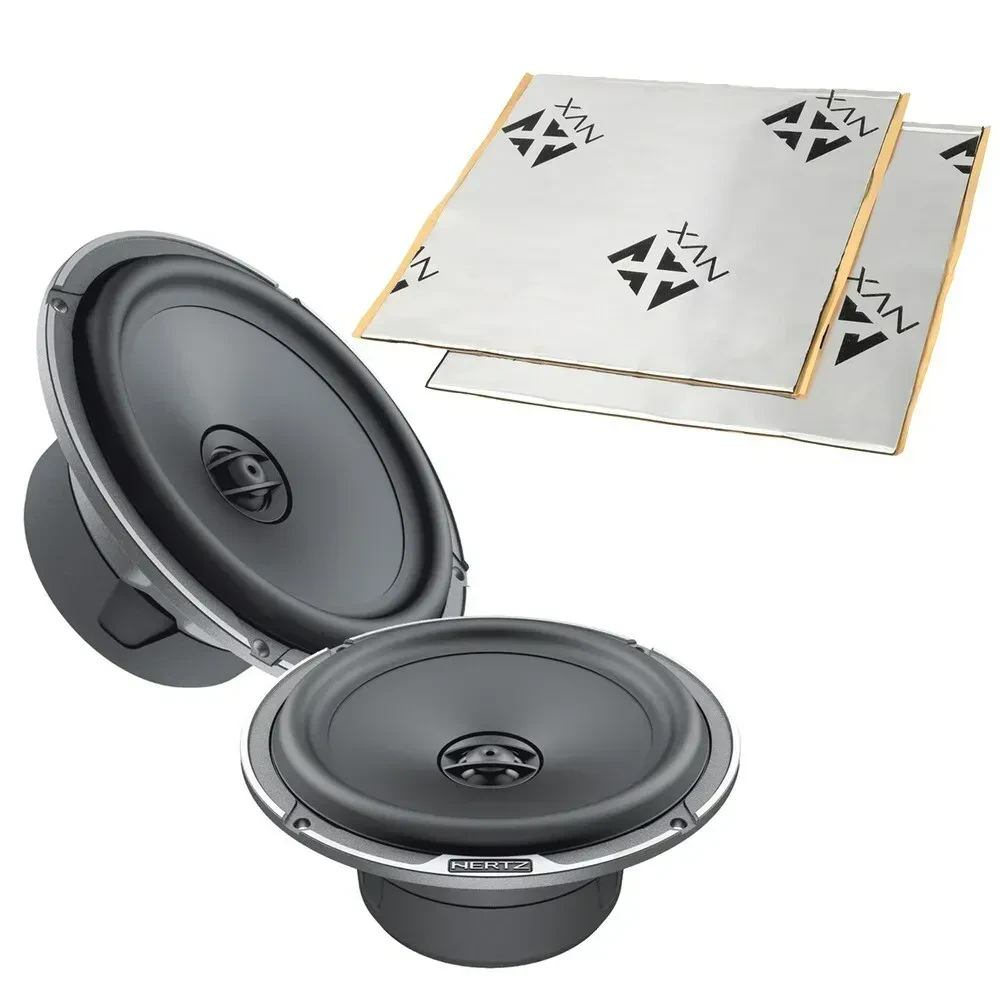 Hertz MPX 165.3 200W RMS 6.5" Coaxial Speakers w/ Sound Damping