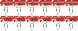 Патч-кабель инструментальный Rockville RCGT1.5G Green 0.45 м (12 штук)