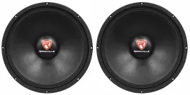 (2) New Rockville RVP15W8 2000 Watt 15" Pro Subwoofers 8 Ohm Raw Sub Woofers