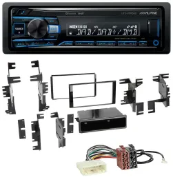 Alpine USB Bluetooth DAB MP3 Autoradio für Nissan Quest Rogue ab 11 Titan ab 13