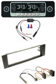 Автомагнитола для Audi A3 (8P, 2003–2006) Dietz DAB, Bluetooth, USB, MP3, ISO