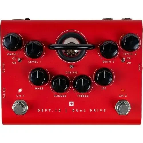Педаль эффектов для электрогитары Blackstar Dept. 10 Dual Tube Overdrive