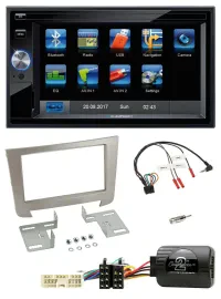 Blaupunkt SD Bluetooth 2DIN MP3 USB Lenkrad Autoradio für SSangYong Rexton Telef