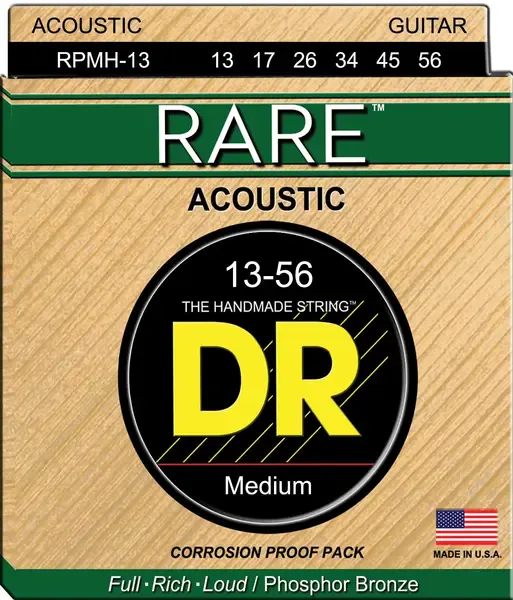 Струны для акустической гитары DR Strings RPMH-13