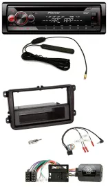 Pioneer CD USB Lenkrad DAB MP3 Autoradio für Skoda Fabia 5J 2007-2014