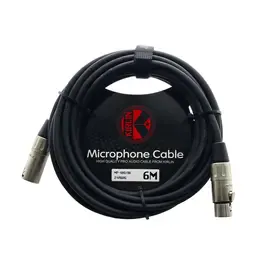 Микрофонный кабель Kirlin MP-480 6M BK 6 м