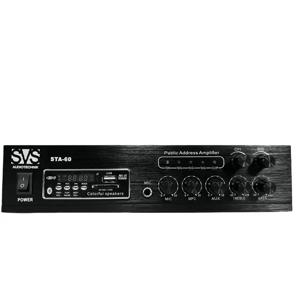 Трансляционный усилитель SVS Audiotechnik STA-60