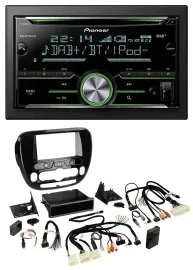 Автомагнитола для Kia Soul (с 2014) Pioneer 2-DIN, DAB, Bluetooth, USB, CD, поддержка кнопок на руле, интеграция климат-контроля